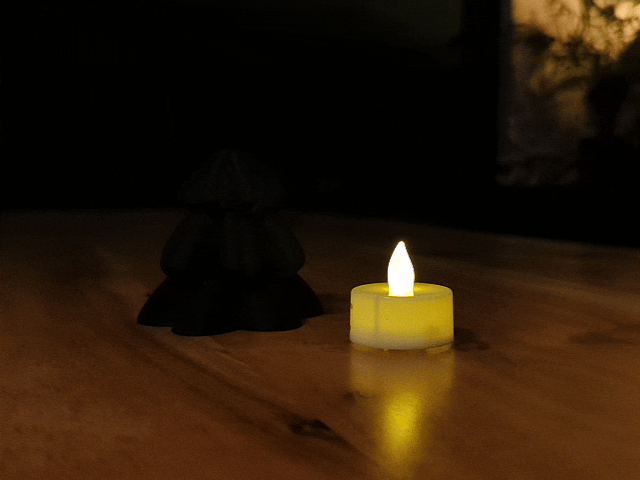 Đèn Cây Thông Noel (kèm lỗ cắm nến Tealight) - Thumbnail 2