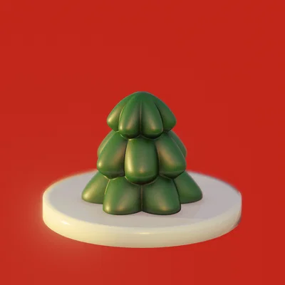 Đèn Cây Thông Noel (kèm lỗ cắm nến Tealight)