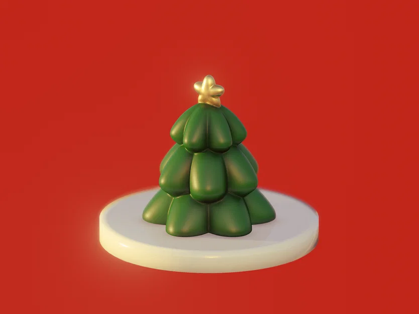 Đèn Cây Thông Noel (kèm lỗ cắm nến Tealight) - Image 4