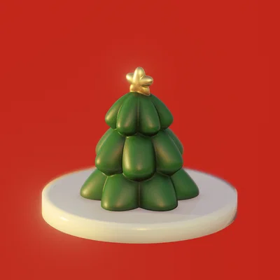 Đèn Cây Thông Noel (kèm lỗ cắm nến Tealight)