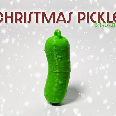 Đồ trang trí hình trái dưa chuột Giáng sinh (Christmas Pickle Ornament)