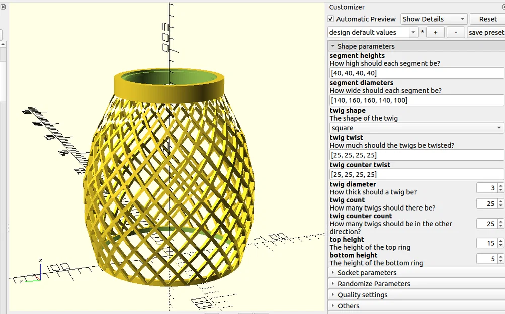 Bộ tạo chụp đèn LED năng lượng mặt trời tùy chỉnh (Customizable Solar LED Lamp Shade Generator) - Image 3