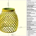 Bộ tạo chụp đèn LED năng lượng mặt trời tùy chỉnh (Customizable Solar LED Lamp Shade Generator) - Thumbnail 3