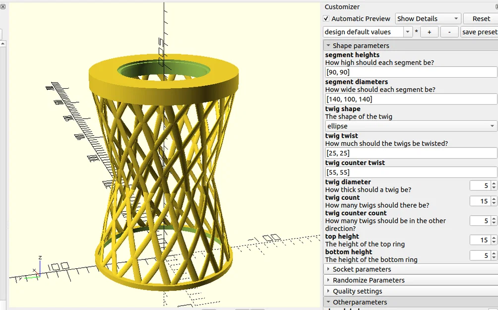 Bộ tạo chụp đèn LED năng lượng mặt trời tùy chỉnh (Customizable Solar LED Lamp Shade Generator) - Image 5