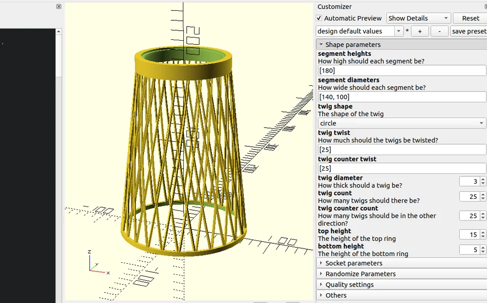Bộ tạo chụp đèn LED năng lượng mặt trời tùy chỉnh (Customizable Solar LED Lamp Shade Generator) - Image 6