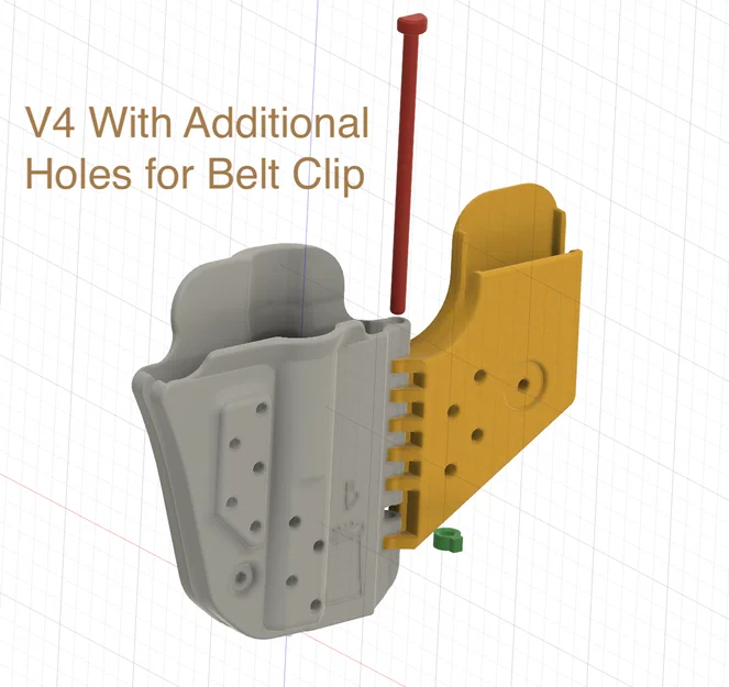 Bao da Ruger LCRx 3 inch "The SideWagon" - Hệ thống phụ kiện mô-đun - Image 8