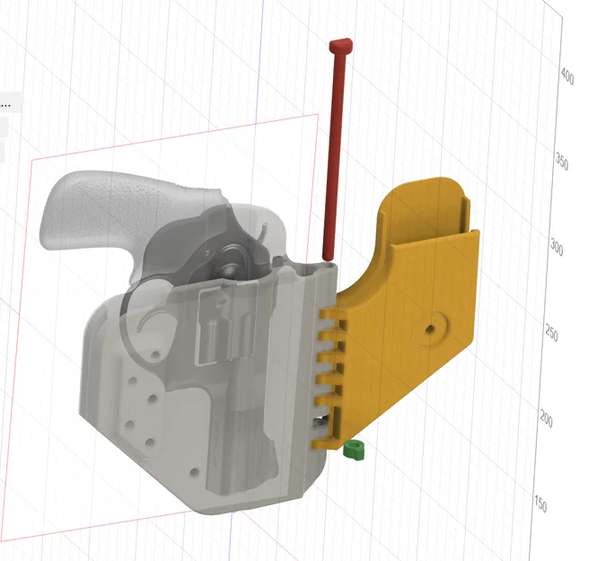 Bao da Ruger LCRx 3 inch "The SideWagon" - Hệ thống phụ kiện mô-đun - Image 11