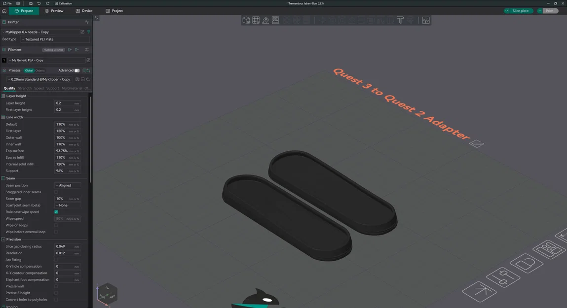 Bộ chuyển đổi dây đeo từ Quest 3 sang Quest 2 - Image 2