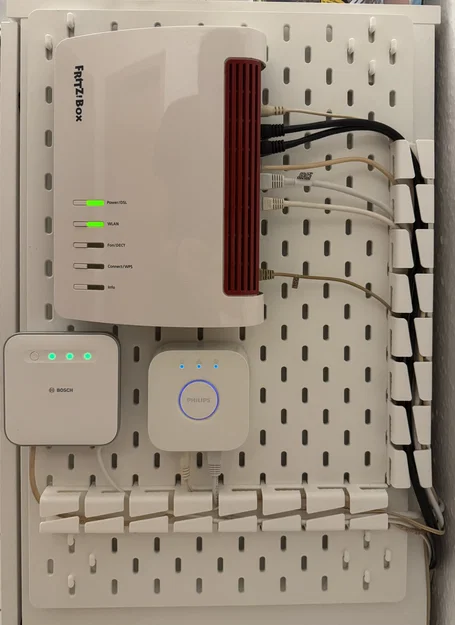 Kênh quản lý dây cáp dọc cho bảng IKEA Skadis (Cable Channel) - Image 1