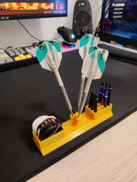 Giá đỡ phi tiêu để bàn V2.0 Dart Hub Stand gọn gàng, chuyên nghiệp - Image 2