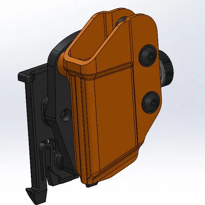 Hộp đựng băng đạn Single Stack cho Ruger Coonan 1911 (ELS & TekLock)