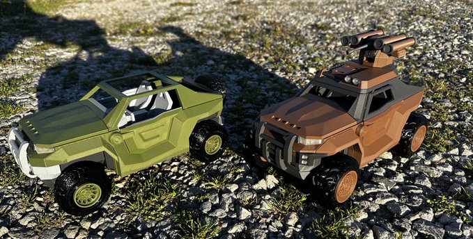 VSV (Variable Support Vehicle) mkII - Xe hỗ trợ đa năng tỷ lệ 1/18 - Image 1