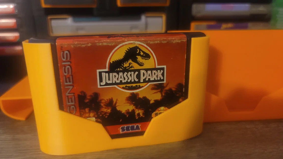 Khay Đựng Băng Sega Genesis Xếp Chồng – In Không Cần Support Kèm Nắp Chống Bụi - Image 2