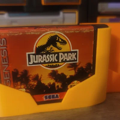 Khay Đựng Băng Sega Genesis Xếp Chồng – In Không Cần Support Kèm Nắp Chống Bụi