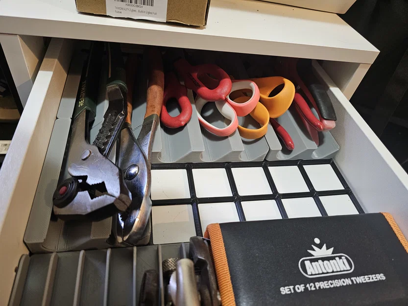 Gridfinity: 45 Mẫu Khay Đựng Kìm Mới - Image 2