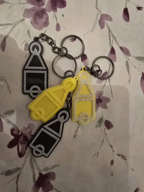 Móc khóa Squid Game: Mẫu in 3D đơn giản, nhanh chóng - Image 3