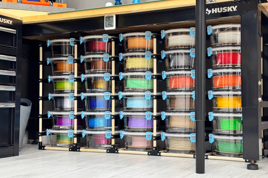 Kệ để sợi nhựa Filament - Mô-đun và tùy biến linh hoạt - Image 1