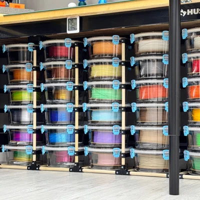 Kệ để sợi nhựa Filament - Mô-đun và tùy biến linh hoạt
