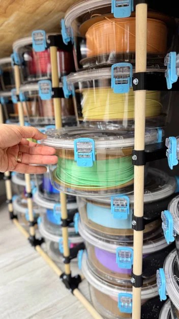 Kệ để sợi nhựa Filament - Mô-đun và tùy biến linh hoạt - Image 2