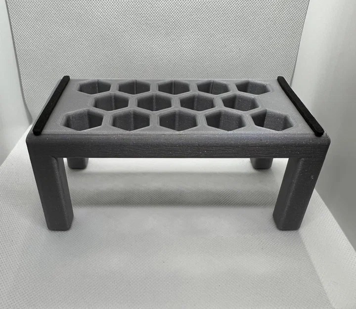 Kệ kê xe mô hình RC tỉ lệ 1/10 thiết kế tổ ong chắc chắn - Image 1