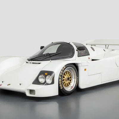 Mô hình 3D Porsche 962 Convertible phong cách LEGO lắp ráp cực đơn giản