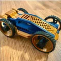Mô hình xe đua Rubber Band Racer chạy bằng dây thun cực thú vị - Thumbnail 1