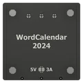 WordCalendar 16x16 - 2024: Lịch hiển thị bằng chữ độc đáo - Thumbnail 12