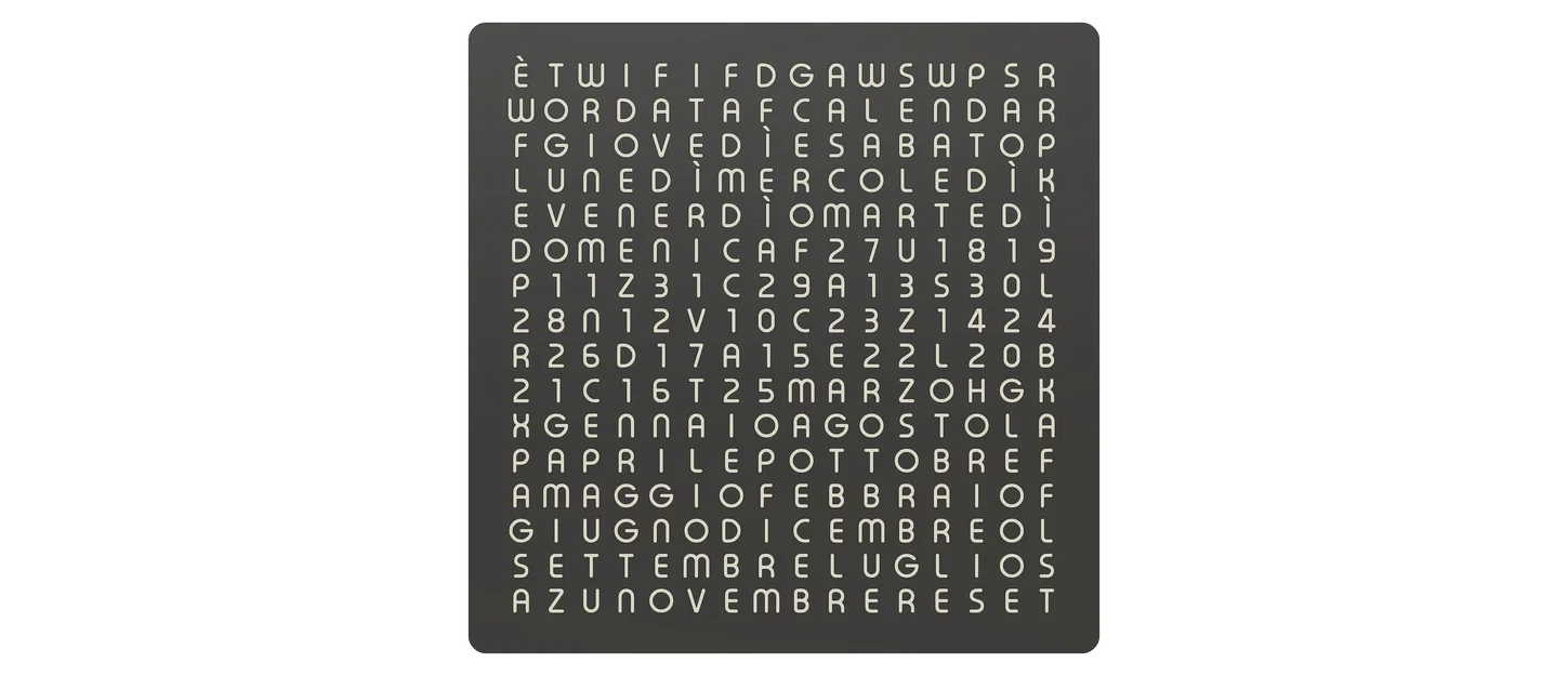 WordCalendar 16x16 - 2024: Lịch hiển thị bằng chữ độc đáo - Image 18