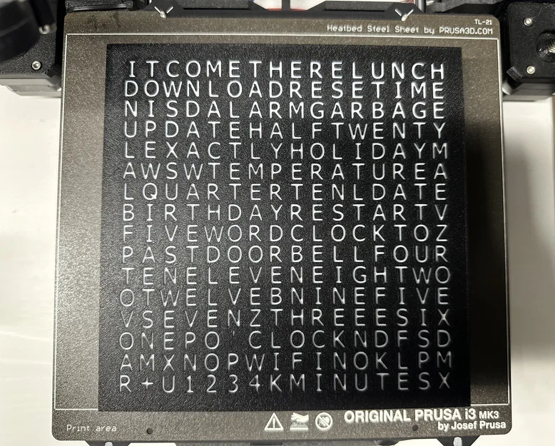 WordClock 16x16 LED matrix - Đồng hồ chữ thông minh - Image 6