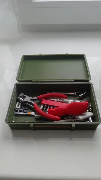 Hộp đựng đồ đa năng có nắp đậy tiện lợi 180x100x30mm - Image 1