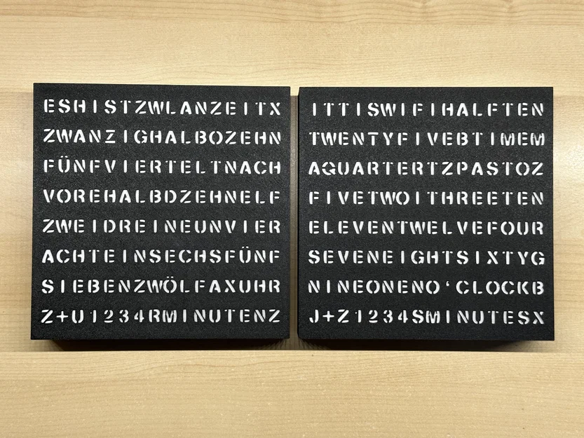 WordClock 16x8 LED matrix (2023-V1) - Đồng hồ LED thông minh - Image 5