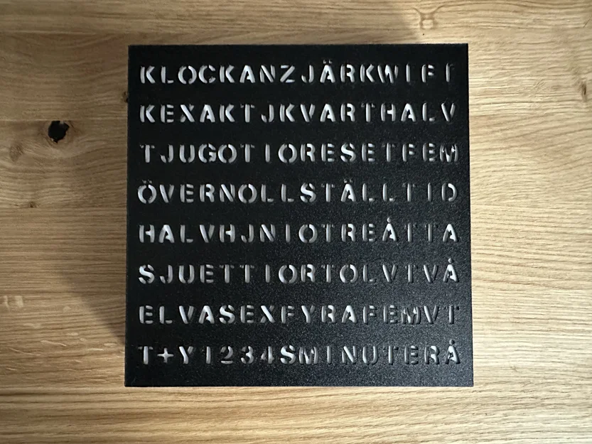 WordClock 16x8 LED matrix (2023-V1) - Đồng hồ LED thông minh - Image 7