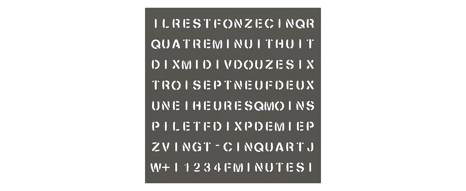 WordClock 16x8 LED matrix (2023-V1) - Đồng hồ LED thông minh - Image 16