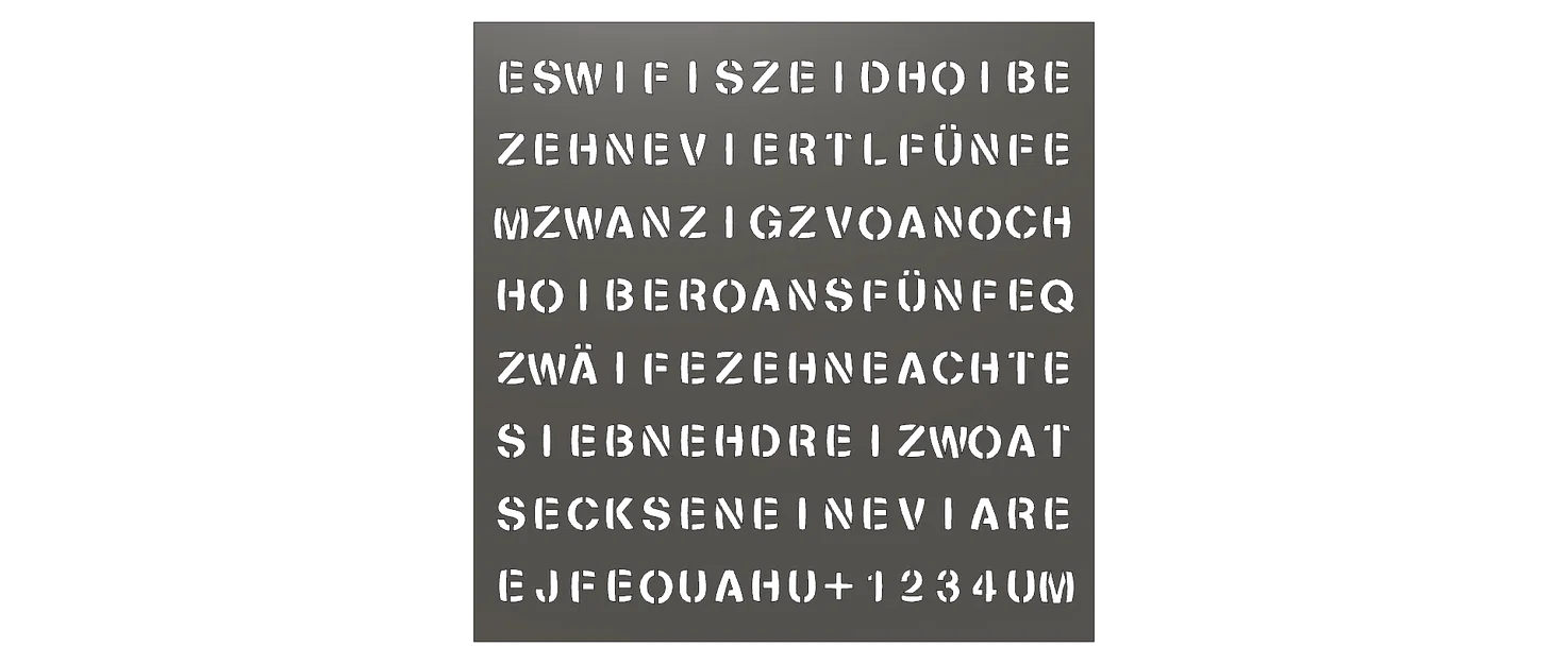 WordClock 16x8 LED matrix (2023-V1) - Đồng hồ LED thông minh - Image 19