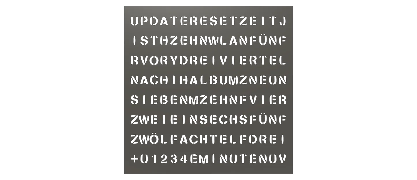 WordClock 16x8 LED matrix (2023-V1) - Đồng hồ LED thông minh - Image 20