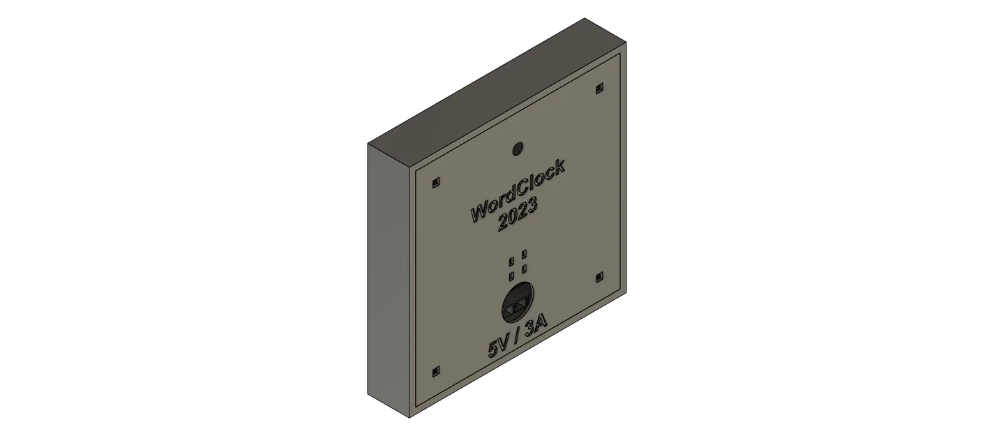 WordClock 16x8 LED matrix (2023-V1) - Đồng hồ LED thông minh - Image 21