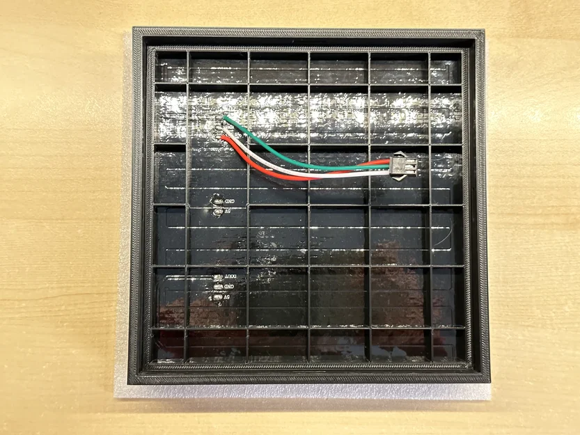 WordClock 16x8 LED matrix (2023-V1) - Đồng hồ LED thông minh - Image 28