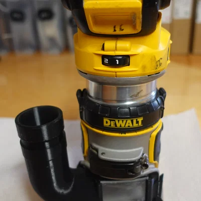 Cổng hút bụi Airlock cho máy phay cầm tay DeWalt DCW600/DWP611