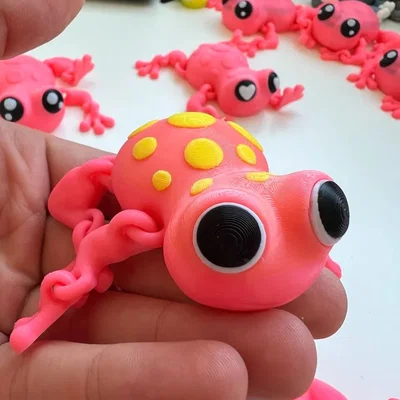 Mô hình chú ếch 3D STL dễ thương