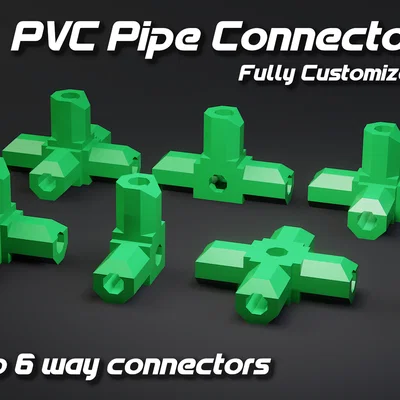 TinyWhoop Gates - Đầu nối ống PVC cho mọi kích thước ống