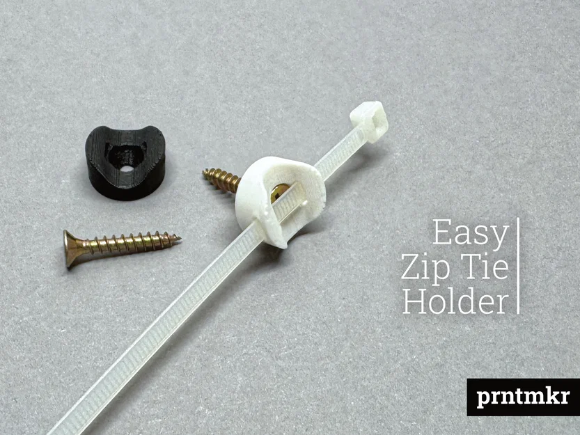 Giá đỡ dây rút (Zip Tie Holder) tiện lợi - Image 1