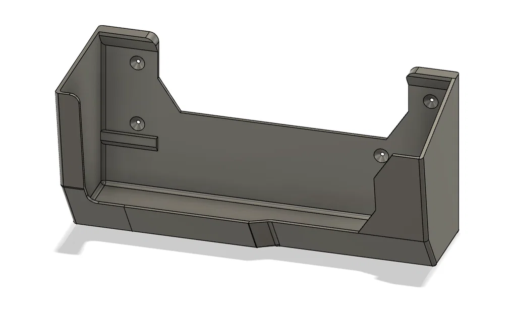 Giá treo tường bộ sạc pin Makita - Gọn gàng, dễ in, không cần support - Image 1