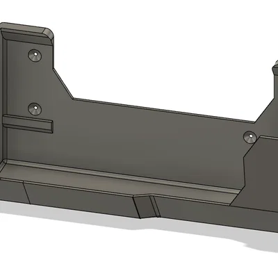 Giá treo tường bộ sạc pin Makita - Gọn gàng, dễ in, không cần support