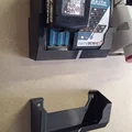 Giá treo tường bộ sạc pin Makita - Gọn gàng, dễ in, không cần support - Thumbnail 2