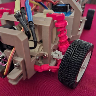 Chassis xe RC Peugeot 3008 tỉ lệ 1:12