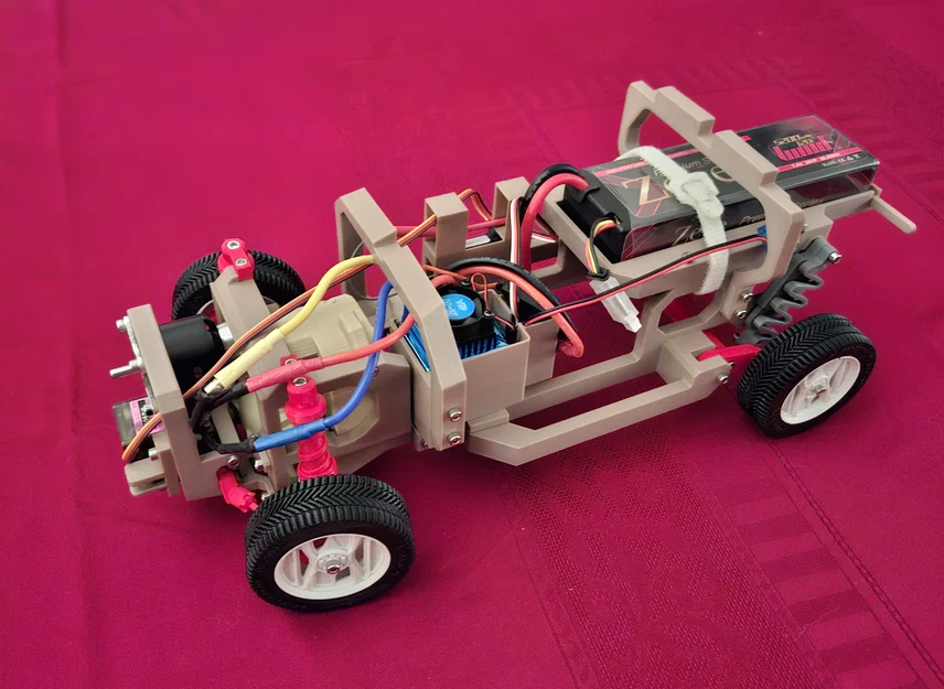 Chassis xe RC Peugeot 3008 tỉ lệ 1:12 - Image 3