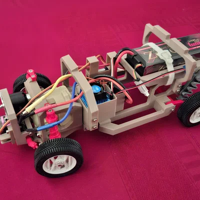 Chassis xe RC Peugeot 3008 tỉ lệ 1:12