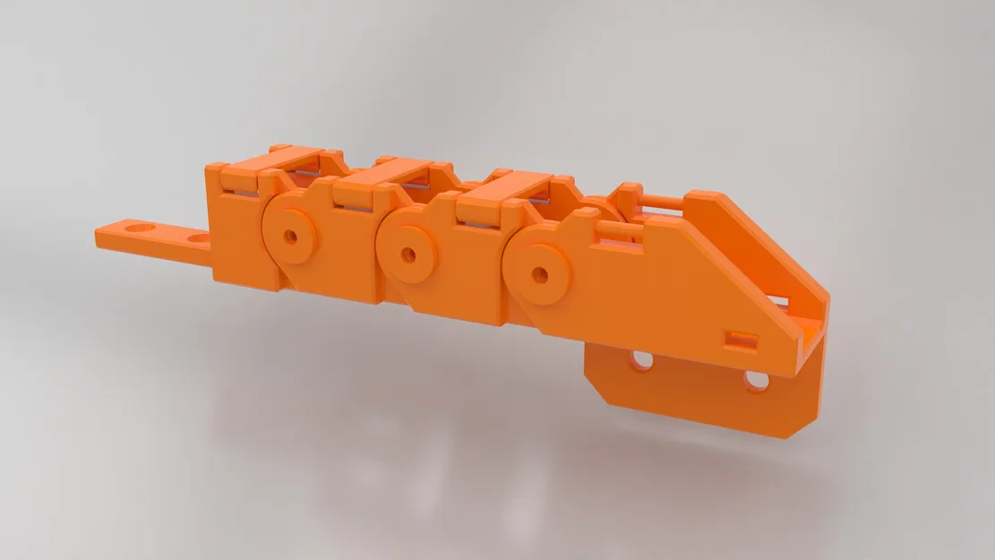 Drag Chain - Xích dẫn cáp có hỗ trợ bên - Image 1