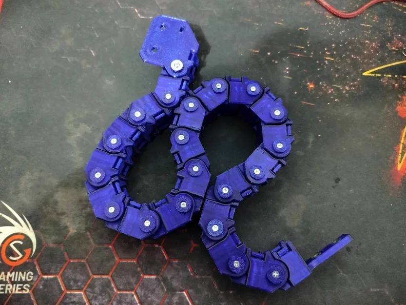 Drag Chain - Xích dẫn cáp có hỗ trợ bên - Image 2