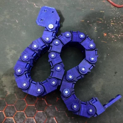Drag Chain - Xích dẫn cáp có hỗ trợ bên